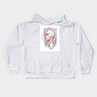 Punk girl Kids Hoodie